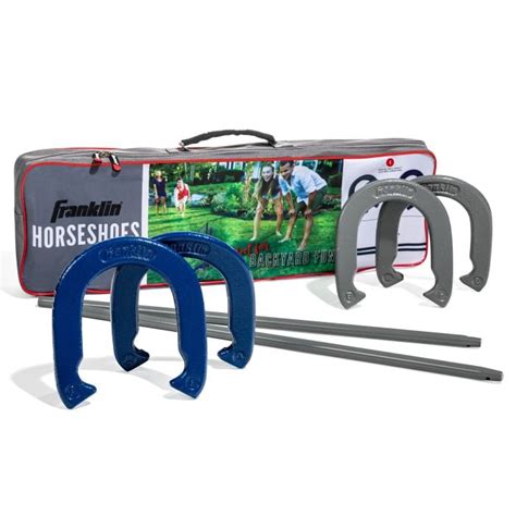 Franklin Sports Horseshoes Set Includes 4 Official Size And Weight