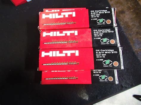 Boxes Of Hilti Dx Cartridges M Std Ebay