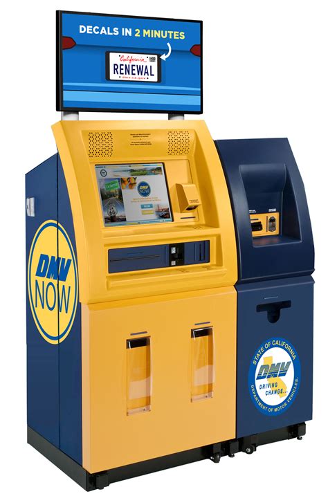 A new kiosk at the dmv foley al allows for rapid renewals