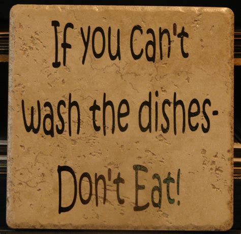 Printable Wash Your Dishes Sign