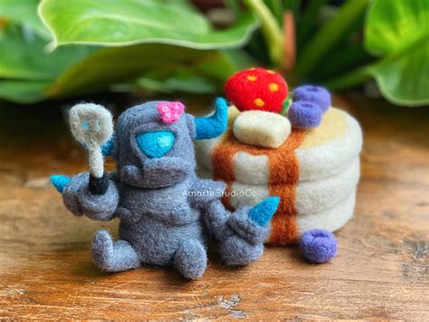 Mini Pekka Wool Plushie / Handmade Mini Pekka Figure Gift - Etsy