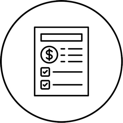 Premium Vector Invoice Icon