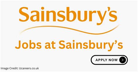 sainsburys careers apply  sainsburys jobs london uk