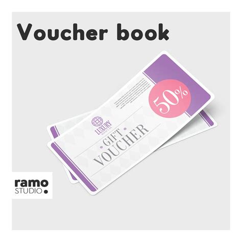 voucher book coupon book gift voucher book customized printing