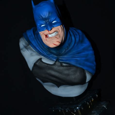 D Print Of The Dark Knight Bust By Vithalus