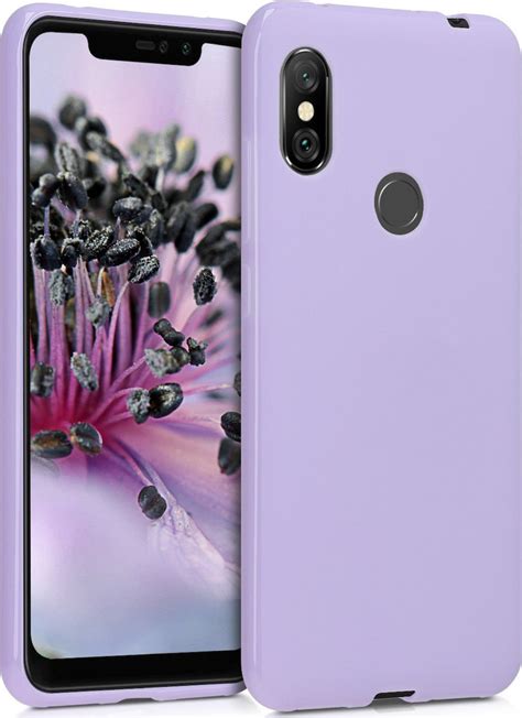 Kwmobile Back Cover Σιλικόνης Lavender Xiaomi Redmi Note 6 Pro