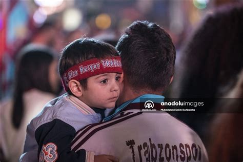 Trabzonspor Ampiyonlu U Kutluyor Anadolu Ajans