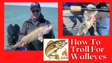 How To Troll Walleyes Youtube