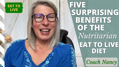 5 Surprising Benefits Of The Nutritarian Etl Diet Youtube