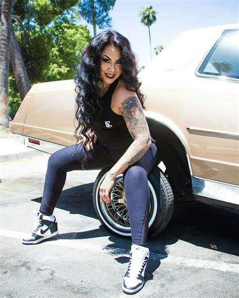 Cholos Cholas Modelos Tattoo Sur Lowriderbike Lowridergirl