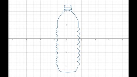 Desmos Water Bottle Graphing Tutorial Youtube