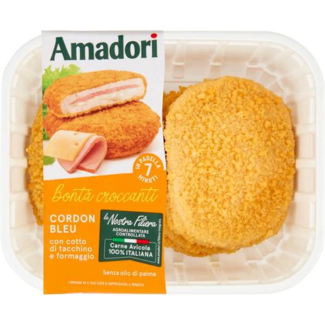 Cordon Bleu Di Tacchino Con Cotto E Formaggio Amadori G Coop Shop