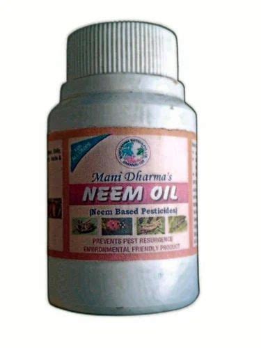 100 Ml Mani Dharmas Neem Oil Pesticides At Rs 100kg नीम कीटनाशक In