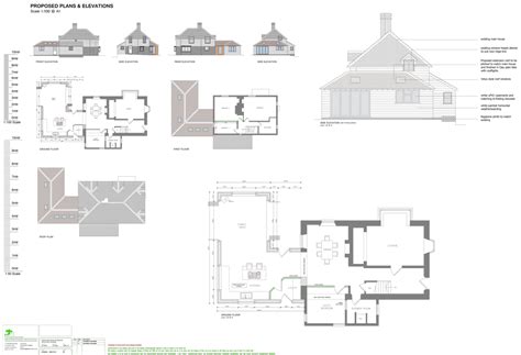 Sample Extension or Property Drawings | LTD Architectural Drawings