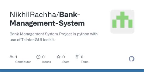 Github Nikhilrachhabank Management System Bank Management System