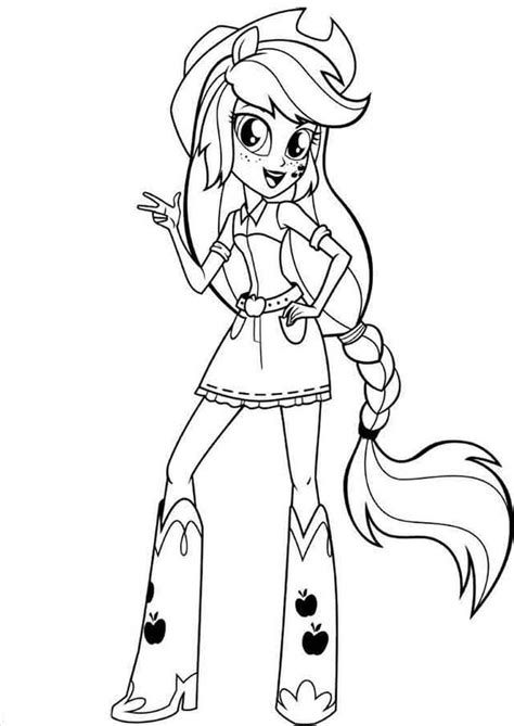 My Little Pony Equestria Girls Coloring Pages My Little Pony Coloring