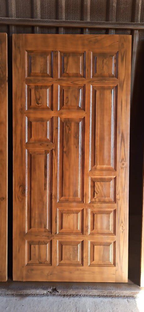 Interior Teak Wood Single Door For Home 7x3 Ft At Rs 8500 Piece In