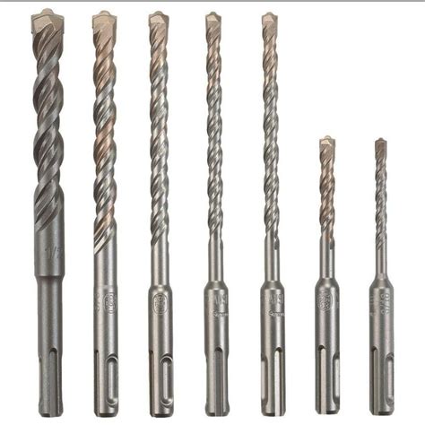 100 High Quality Sds Plus Drill Bits 6mm 25mm Concrete Masonry