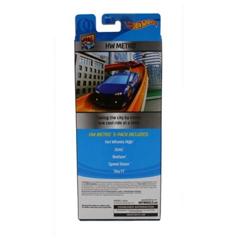 Hot Wheels 5 Pack HW Metro 1 Kroger