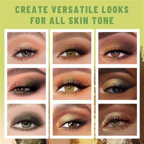 6 Colors Mini Naked Eyeshadow Makeup Palette Olive Colored Neutral Tone Eye Shadow Matte