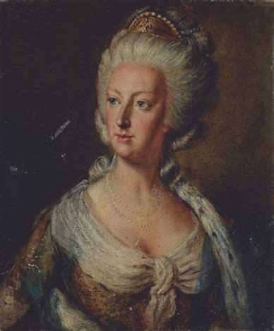 Portrait De La Reine De France Marie Antoinette De Habsbourg Lorraine