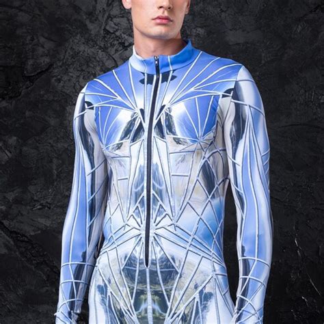 Male Bodysuit Rave Bodysuit Men Music Festival Costume Men Etsy