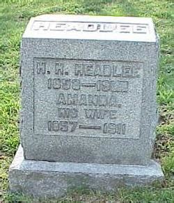 Amanda Tennant Headlee M Morial Find A Grave