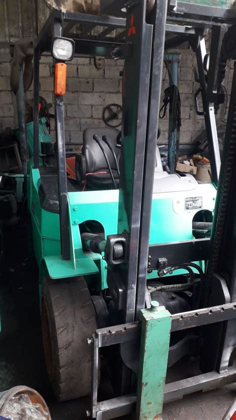 Jual Forklift MITSUBISHI GRANDIA 3 5 Ton Tahun 2017 3lift 4 7M Spare