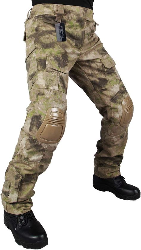 Zapt Tactical Pants With Knee Pads Airsoft Hunting Bdu