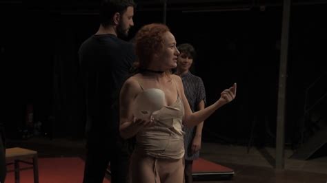 Naked Actress In Theatre