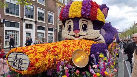 Dutch Flower Parade Party In Haarlem Youtube