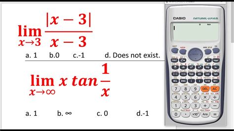 Limit Using Calculator For Ioe Entrance Limit Using Scientific