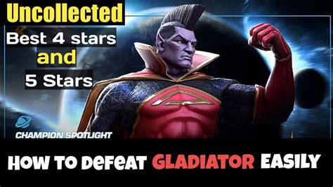 How To Defeat Gladiator Easily Uncollected Marvel Contest Of