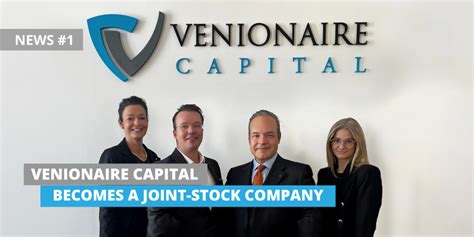 Venionaire Capital Ag Transformation Into A Joint Stock Company