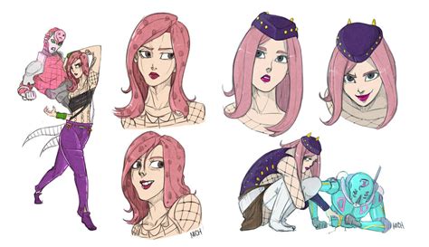 Pink Haired Nayeon As Diavolo And Anasui By Ilacavgbmjc On Deviantart