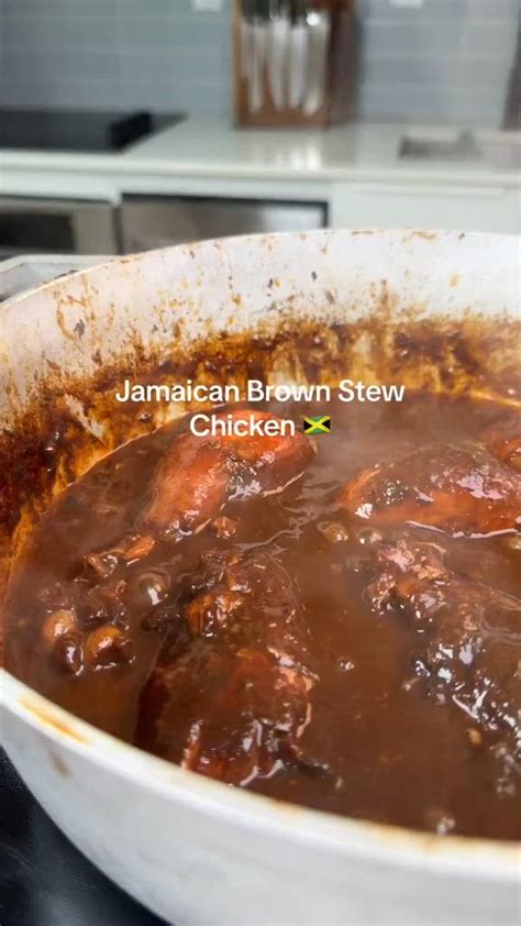 Brown Stew Chicken Is A Classic Caribbean Braised Chicken Dish With A