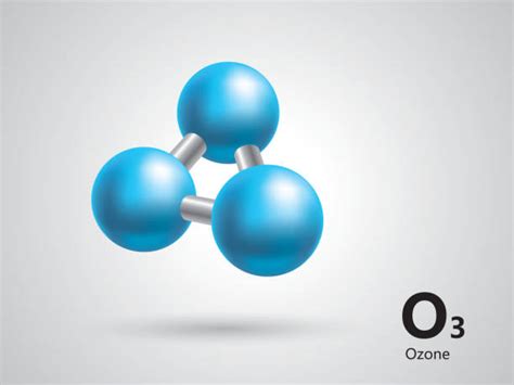 Ozone Molecule Illustrations Illustrations Royalty Free Vector