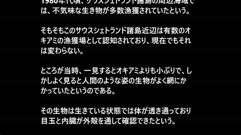 【閲覧注意 都市伝説】小人オキアミ・・・本当にあった怖い話 Youtube