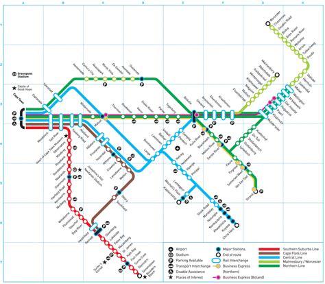 Cape Town Attractions Map Free Pdf Tourist City Tours Map Cape Town 2025