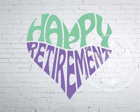 Happy Retirement Word Art Happy Retirement Svg Dxf Eps Png - Etsy