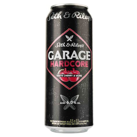 Пиво Seth Riley s Garage Hardcore Cherry More червоне 6 з б 0 5 л