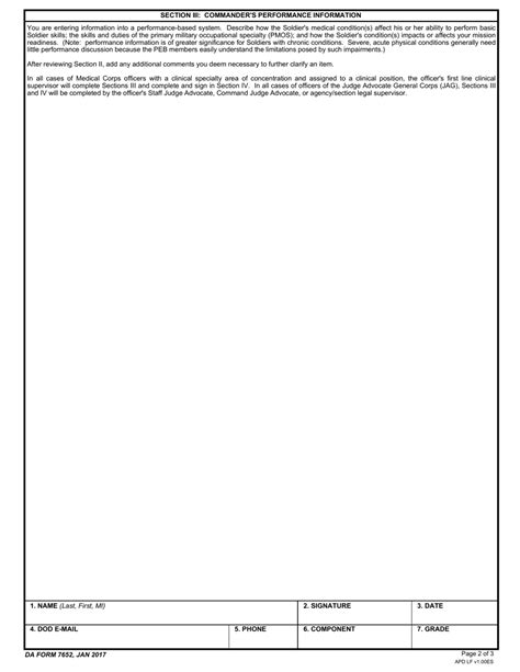 Da Form 7652 Fill Out Sign Online And Download Fillable Pdf