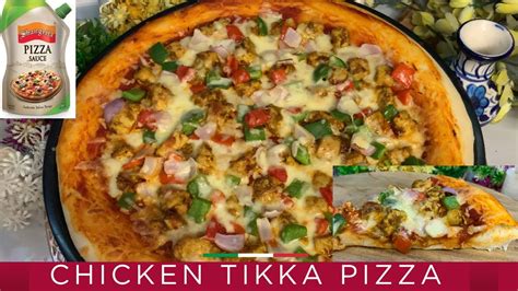 Chicken Tikka Pizza Recipe Homemade Chicken Tikka Pizza Recipe Easy And Delicious ” Youtube