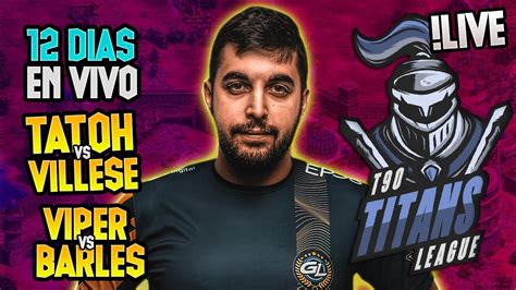 Liga De Titanes Tatoh Vs Villese Viper Vs Barles En Vivo Youtube