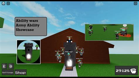 Roblox Ability Wars Army Ability Showcase YouTube