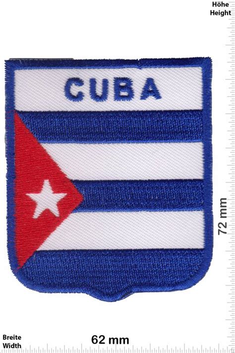 Cuba - Patch - Back Patches - Patch Keychains Stickers - giga-patch.com ...