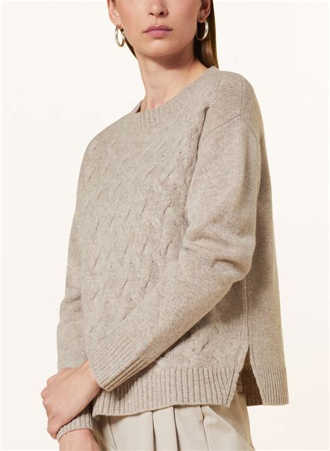 Darling Harbour Pullover Mit Cashmere In Beige