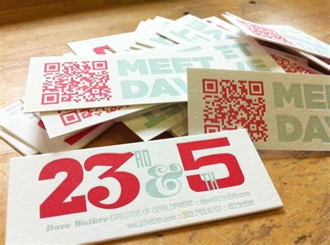 25 Impressive Examples Of Qr Code Business Cards Inspirationfeed