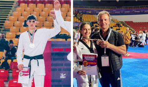 Taekwondo Alessandro Magistro Del Team Smiraglia Argento Ai Campionati