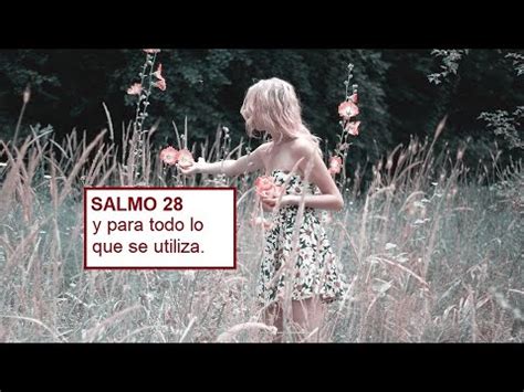 Salmo 28 y para todo lo que se utiliza con explicación de la biblia